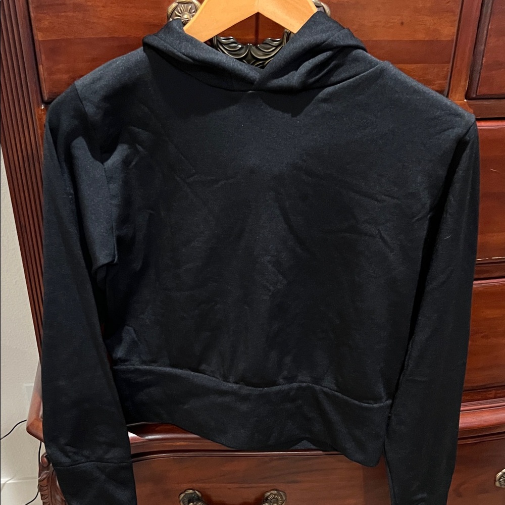 Black ladies cropHoodie Sweater